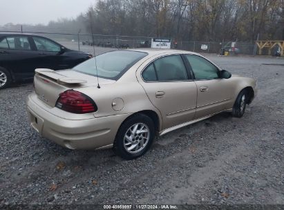 Lot #3038978483 2004 PONTIAC GRAND AM SE1