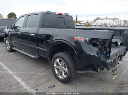 Lot #3046377738 2023 FORD F-150 LARIAT