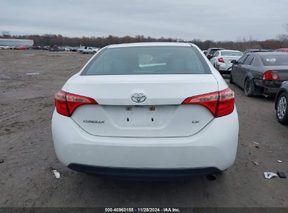 Lot #3052074047 2018 TOYOTA COROLLA LE