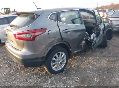 Lot #3056068278 2021 NISSAN ROGUE SPORT S FWD XTRONIC CVT