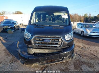 Lot #3050082841 2020 FORD TRANSIT-350 PASSENGER VAN XLT