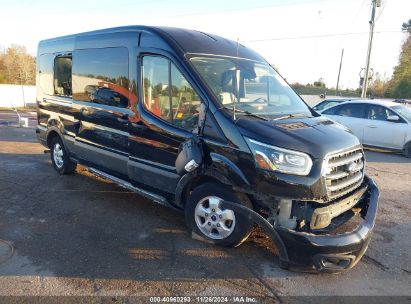 Lot #3050082841 2020 FORD TRANSIT-350 PASSENGER VAN XLT