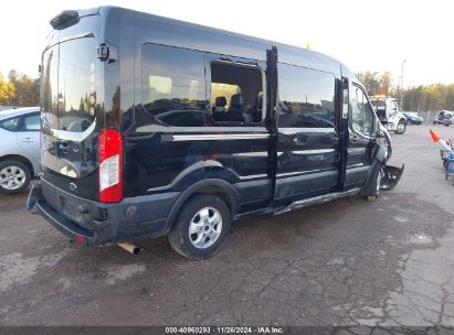 Lot #3050082841 2020 FORD TRANSIT-350 PASSENGER VAN XLT