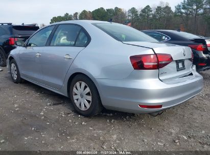 Lot #3048458567 2016 VOLKSWAGEN JETTA 1.4T S