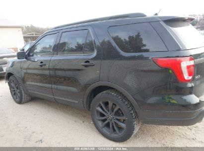 Lot #3035081277 2019 FORD EXPLORER XLT