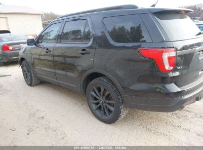 Lot #3035081277 2019 FORD EXPLORER XLT