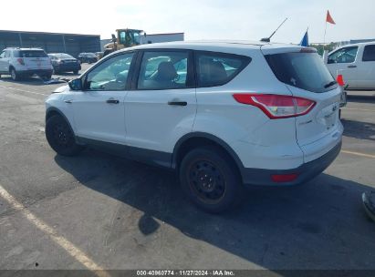 Lot #3034052721 2014 FORD ESCAPE S