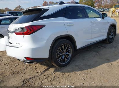 Lot #3052074036 2022 LEXUS RX 350 F SPORT HANDLING