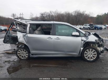 Lot #3047438579 2017 TOYOTA SIENNA LIMITED PREMIUM 7 PASSENGER