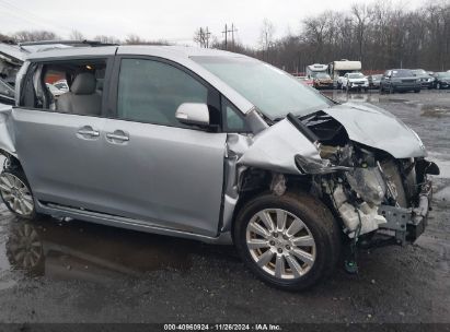 Lot #3047438579 2017 TOYOTA SIENNA LIMITED PREMIUM 7 PASSENGER