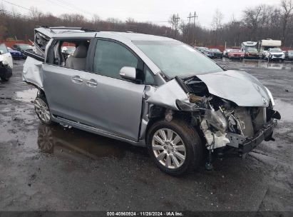 Lot #3047438579 2017 TOYOTA SIENNA LIMITED PREMIUM 7 PASSENGER