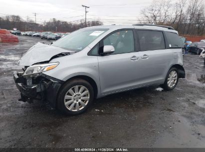 Lot #3047438579 2017 TOYOTA SIENNA LIMITED PREMIUM 7 PASSENGER