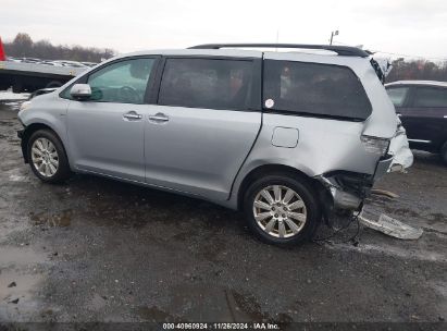 Lot #3047438579 2017 TOYOTA SIENNA LIMITED PREMIUM 7 PASSENGER