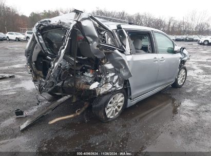 Lot #3047438579 2017 TOYOTA SIENNA LIMITED PREMIUM 7 PASSENGER