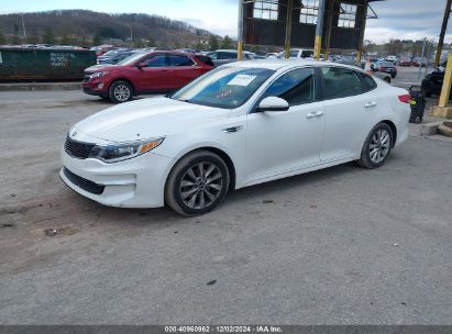 Lot #3034052692 2016 KIA OPTIMA LX