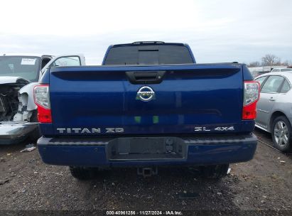 Lot #3034052648 2017 NISSAN TITAN XD SL DIESEL