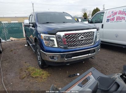 Lot #3034052648 2017 NISSAN TITAN XD SL DIESEL