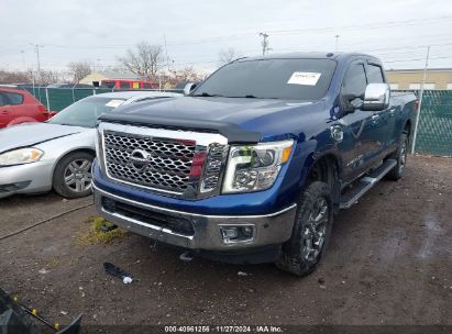 Lot #3034052648 2017 NISSAN TITAN XD SL DIESEL