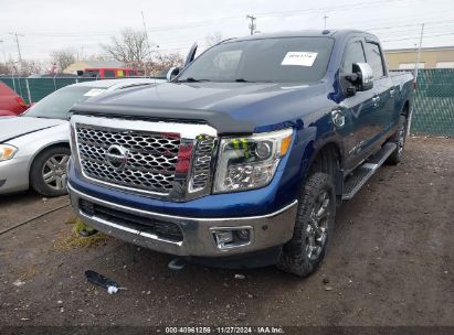 Lot #3034052648 2017 NISSAN TITAN XD SL DIESEL