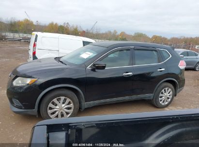 Lot #3034052491 2015 NISSAN ROGUE S