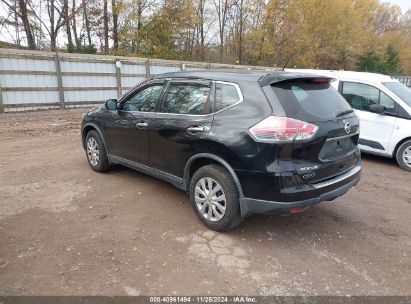 Lot #3034052491 2015 NISSAN ROGUE S