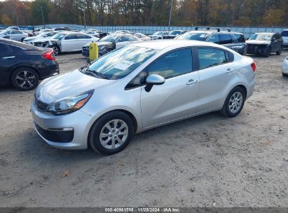 Lot #3034052472 2016 KIA RIO LX