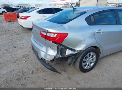 Lot #3034052472 2016 KIA RIO LX