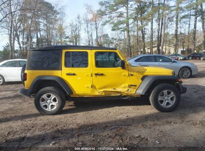 Lot #3042567466 2021 JEEP WRANGLER UNLIMITED SPORT S 4X4