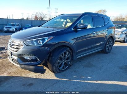 Lot #3051086305 2017 HYUNDAI SANTA FE SPORT 2.0T ULTIMATE