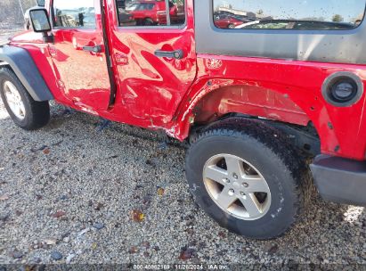 Lot #3042567465 2014 JEEP WRANGLER UNLIMITED SPORT