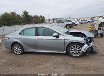 Lot #3053061541 2018 TOYOTA CAMRY LE