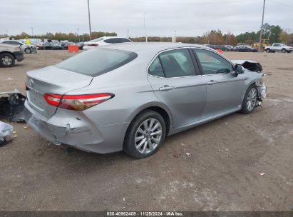 Lot #3053061541 2018 TOYOTA CAMRY LE