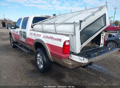 Lot #3035095566 2013 FORD F-350 LARIAT