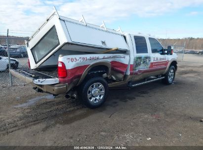 Lot #3035095566 2013 FORD F-350 LARIAT