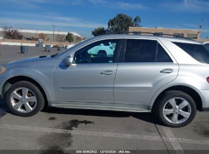 Lot #3037532150 2010 MERCEDES-BENZ ML 350 4MATIC