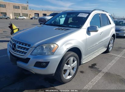 Lot #3037532150 2010 MERCEDES-BENZ ML 350 4MATIC