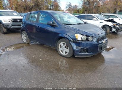 Lot #3032780840 2016 CHEVROLET SONIC LS AUTO