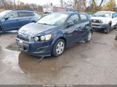 Lot #3032780840 2016 CHEVROLET SONIC LS AUTO