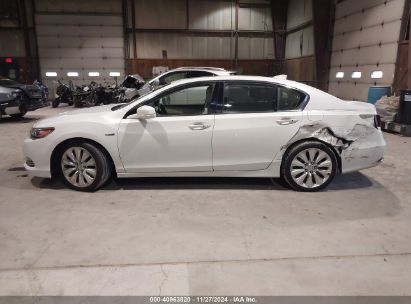 Lot #3037539931 2017 ACURA RLX SPORT HYBRID BASE W/ADVANCE PACKAGE