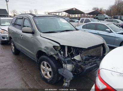 Lot #3035068683 2008 HYUNDAI SANTA FE GLS