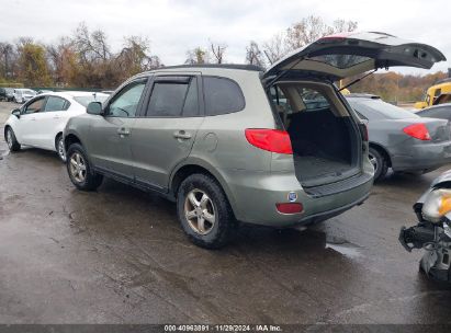 Lot #3035068683 2008 HYUNDAI SANTA FE GLS