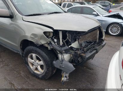 Lot #3035068683 2008 HYUNDAI SANTA FE GLS