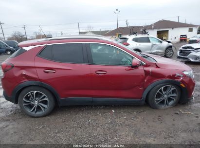 Lot #3056068216 2021 BUICK ENCORE GX FWD SELECT