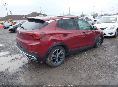 Lot #3056068216 2021 BUICK ENCORE GX FWD SELECT