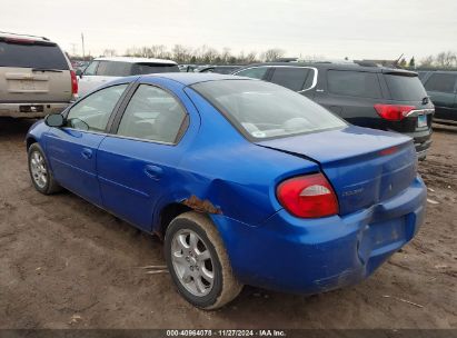 Lot #3056470842 2005 DODGE NEON SXT