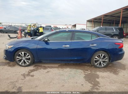 Lot #3053061693 2017 NISSAN MAXIMA 3.5 PLATINUM