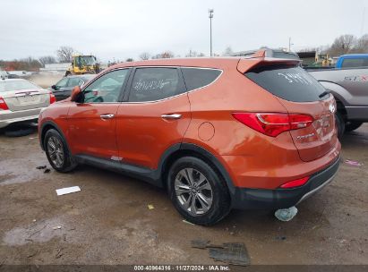 Lot #3047438575 2016 HYUNDAI SANTA FE SPORT 2.4L