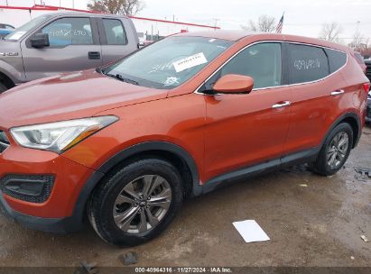 Lot #3047438575 2016 HYUNDAI SANTA FE SPORT 2.4L