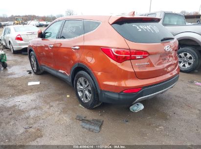 Lot #3047438575 2016 HYUNDAI SANTA FE SPORT 2.4L