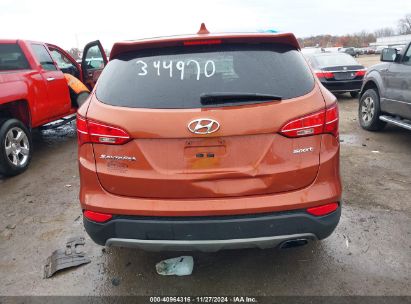 Lot #3047438575 2016 HYUNDAI SANTA FE SPORT 2.4L